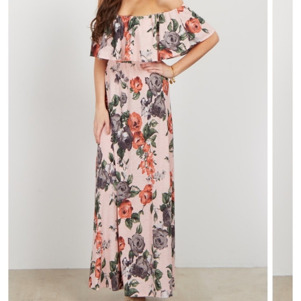 Pink Blush maxi dress